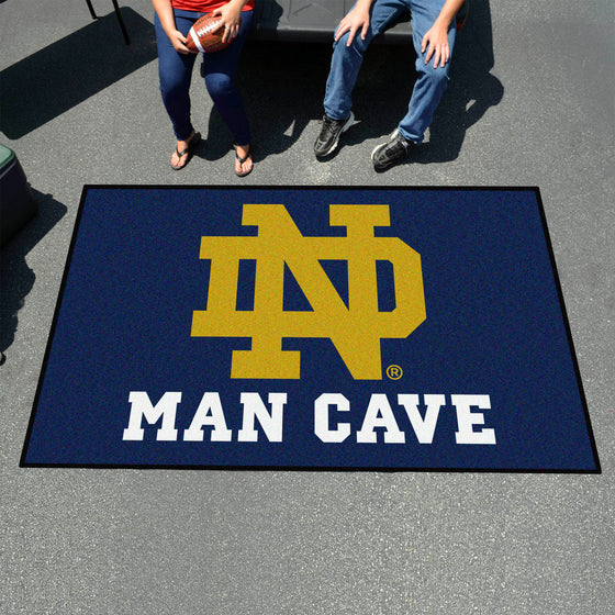 Notre Dame Fighting Irish Man Cave Ulti-Mat Rug - 5ft. x 8ft.