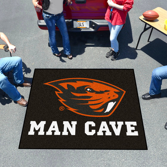 Oregon State Beavers Man Cave Tailgater Rug - 5ft. x 6ft.