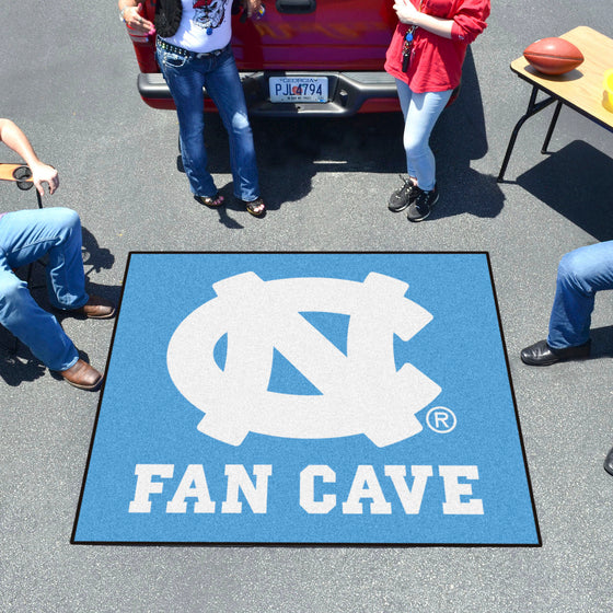 North Carolina Tar Heels Man Cave Tailgater Rug - 5ft. x 6ft.