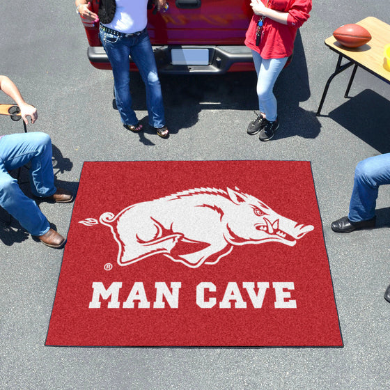 Arkansas Razorbacks Man Cave Tailgater Rug - 5ft. x 6ft.