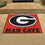 Georgia Bulldogs Man Cave All-Star Rug - 34 in. x 42.5 in.