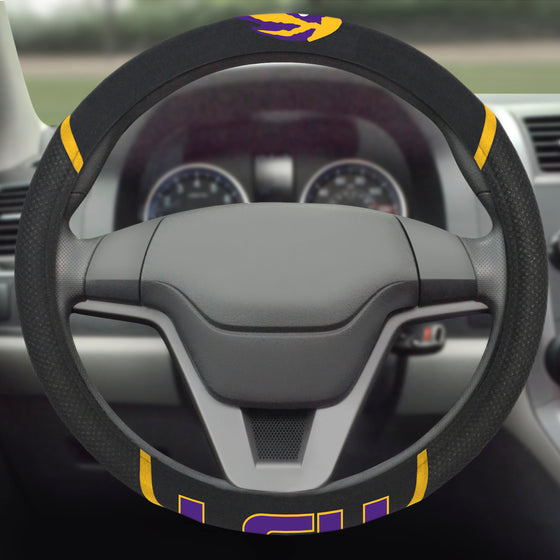 LSU Tigers Embroidered Steering Wheel Cover