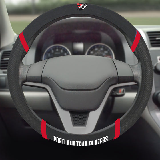 Portland Trail Blazers Embroidered Steering Wheel Cover