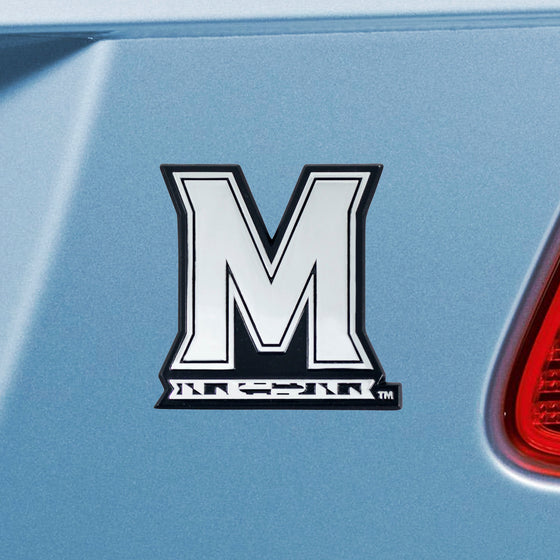 Maryland Terrapins 3D Chrome Metal Emblem