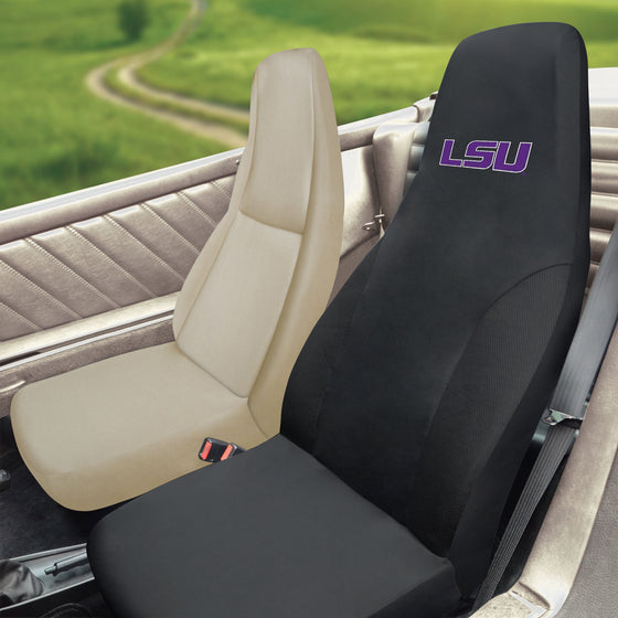 LSU Tigers Embroidered Seat Cover