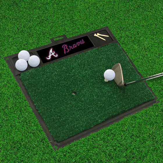 Atlanta Braves Golf Hitting Mat