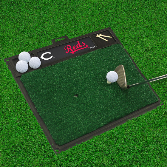 Cincinnati Reds Golf Hitting Mat