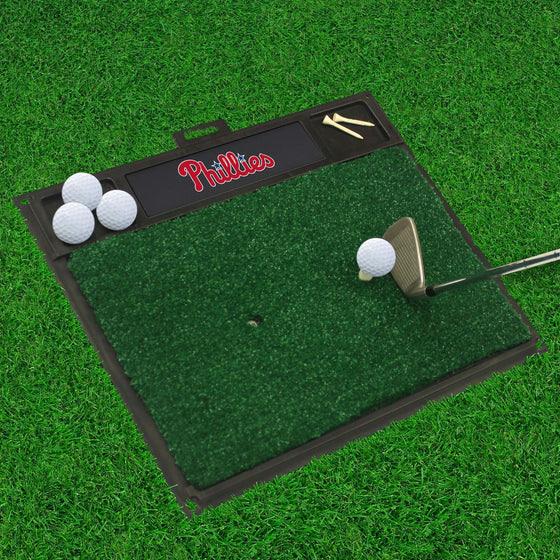 Philadelphia Phillies Golf Hitting Mat