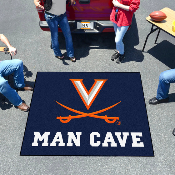 Virginia Cavaliers Man Cave Tailgater Rug - 5ft. x 6ft.