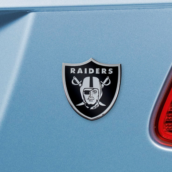 Las Vegas Raiders 3D Chrome Metal Emblem