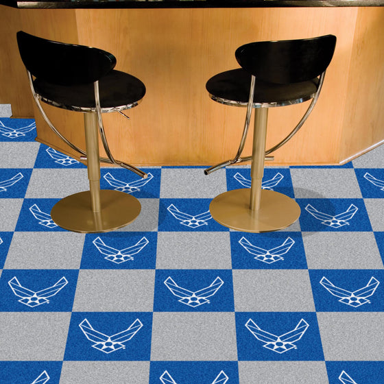 U.S. Air Force Team Carpet Tiles - 45 Sq Ft.