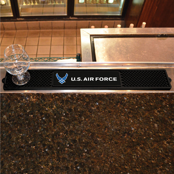 U.S. Air Force Bar Drink Mat - 3.25in. x 24in.