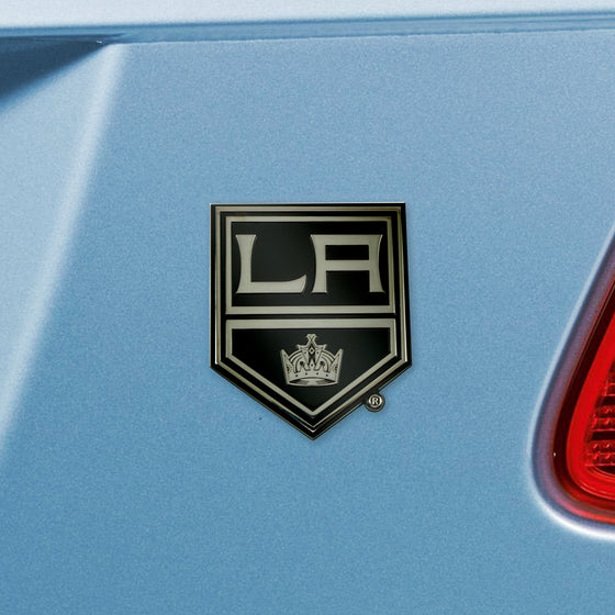 Los Angeles Kings 3D Chrome Metal Emblem