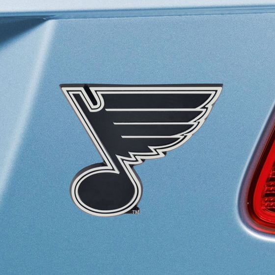 St. Louis Blues 3D Chrome Metal Emblem