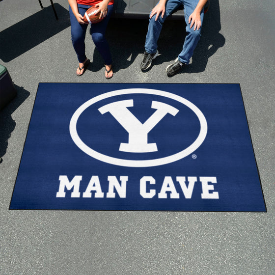 BYU Cougars Man Cave Ulti-Mat Rug - 5ft. x 8ft.