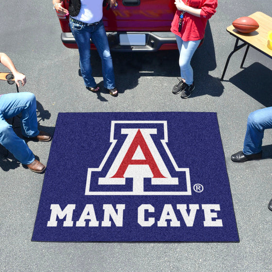 Arizona Wildcats Man Cave Tailgater Rug - 5ft. x 6ft.