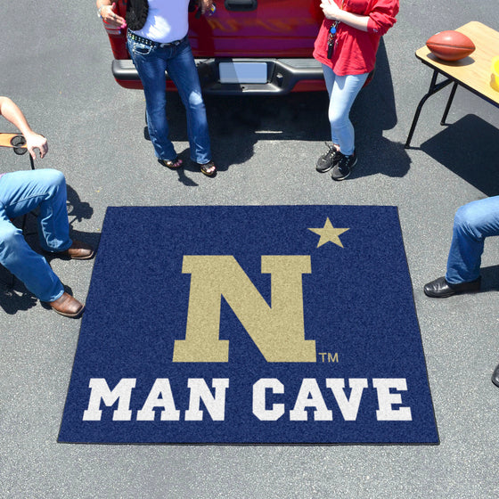 Naval Academy Man Cave Tailgater Rug - 5ft. x 6ft.