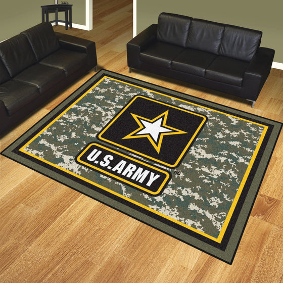 U.S. Army 8ft. x 10 ft. Plush Area Rug