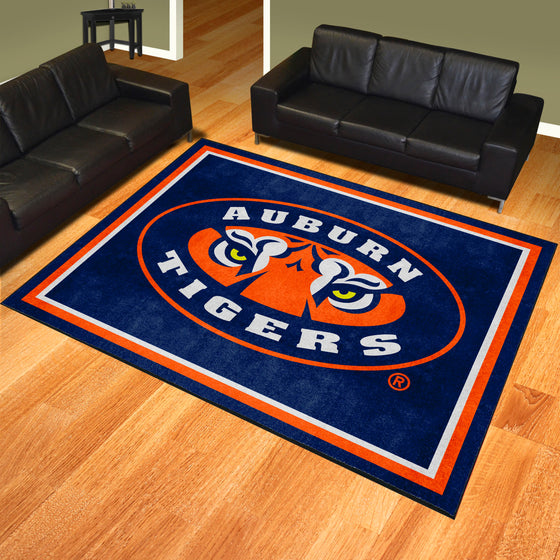 Auburn Tigers 8ft. x 10 ft. Plush Area Rug