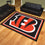 Cincinnati Bengals 8ft. x 10 ft. Plush Area Rug