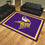 Minnesota Vikings 8ft. x 10 ft. Plush Area Rug