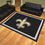 New Orleans Saints 8ft. x 10 ft. Plush Area Rug