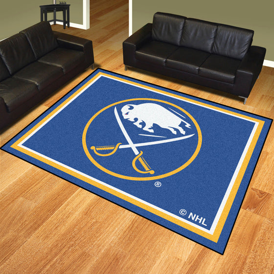 Buffalo Sabres 8ft. x 10 ft. Plush Area Rug