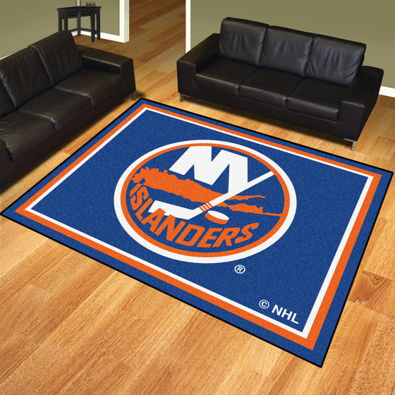 New York Islanders 8ft. x 10 ft. Plush Area Rug