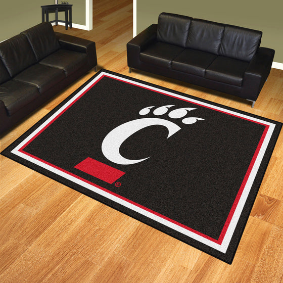 Cincinnati Bearcats 8ft. x 10 ft. Plush Area Rug