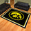 Iowa Hawkeyes 8ft. x 10 ft. Plush Area Rug