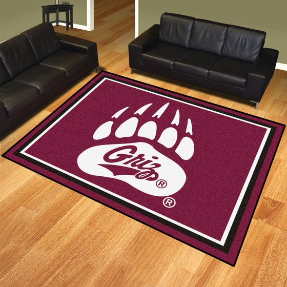 Montana Grizzlies 8ft. x 10 ft. Plush Area Rug