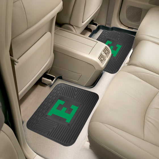 Eastern Michigan Eagles Back Seat Car Utility Mats - 2 Piece Set