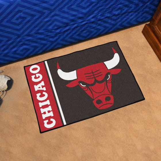 Chicago Bulls Starter Mat Accent Rug - 19in. x 30in.