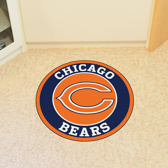 Chicago Bears Roundel Rug - 27in. Diameter