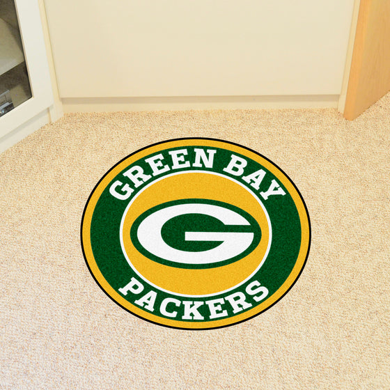 Green Bay Packers Roundel Rug - 27in. Diameter