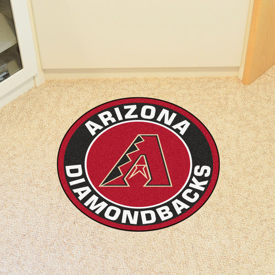 Arizona Diamondbacks Roundel Rug - 27in. Diameter