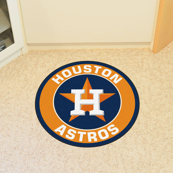 Houston Astros Roundel Rug - 27in. Diameter