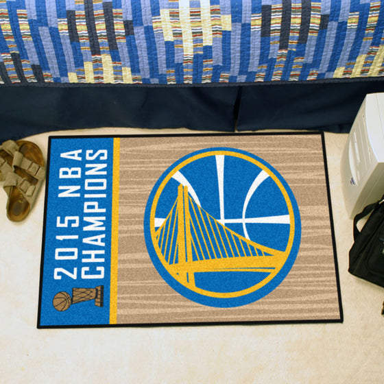 Golden State Warriors Starter Mat Accent Rug - 19in. x 30in.