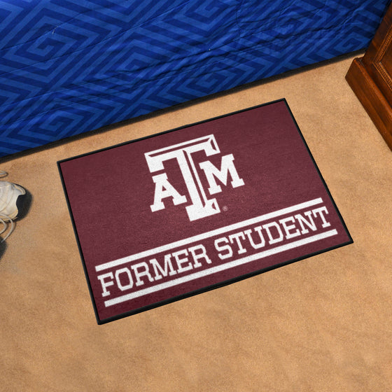 Texas A&M Aggies Starter Mat Accent Rug - 19in. x 30in. Alumni Starter Mat