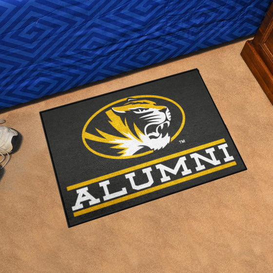 Missouri Tigers Starter Mat Accent Rug - 19in. x 30in. Alumni Starter Mat