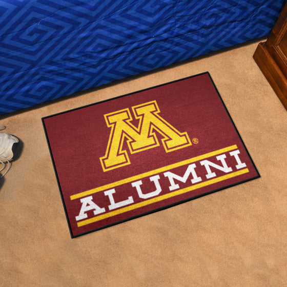 Minnesota Golden Gophers Starter Mat Accent Rug - 19in. x 30in. Alumni Starter Mat