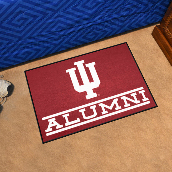 Indiana Hooisers Starter Mat Accent Rug - 19in. x 30in. Alumni Starter Mat