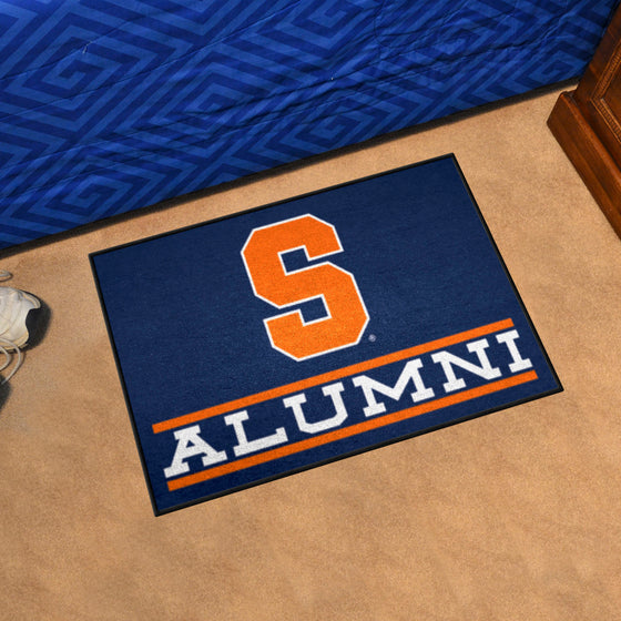 Syracuse Orange Starter Mat Accent Rug - 19in. x 30in. Alumni Starter Mat