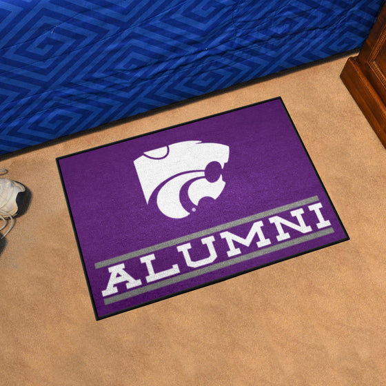 Kansas State Wildcats Starter Mat Accent Rug - 19in. x 30in. Alumni Starter Mat