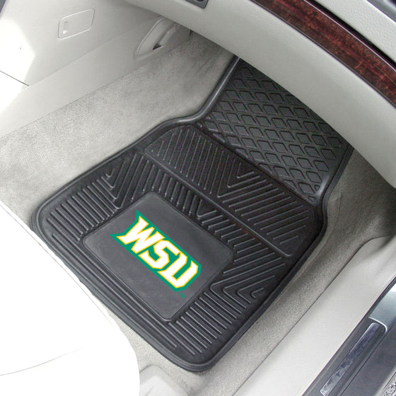 Wright State Raiders Heavy Duty Car Mat Set - 2 Pieces