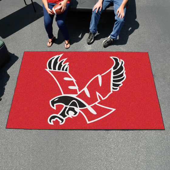 Eastern Washington Eagles Ulti-Mat Rug - 5ft. x 8ft., Red