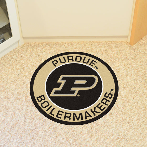 Purdue Boilermakers Roundel Rug - 27in. Diameter