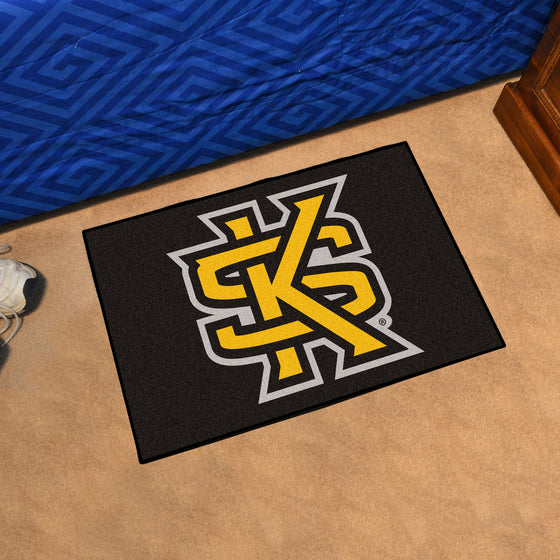 Kennesaw State Owls Starter Mat Accent Rug - 19in. x 30in., KS