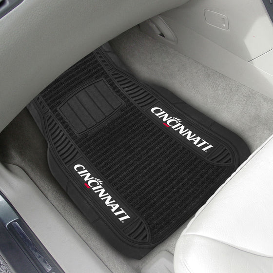 Cincinnati Bearcats 2 Piece Deluxe Car Mat Set