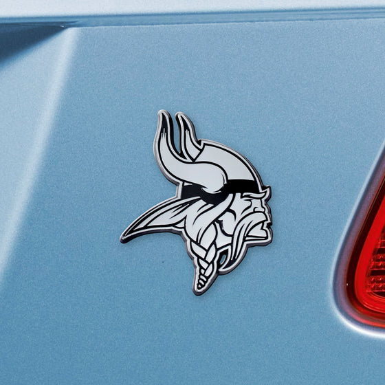 Minnesota Vikings 3D Chrome Metal Emblem